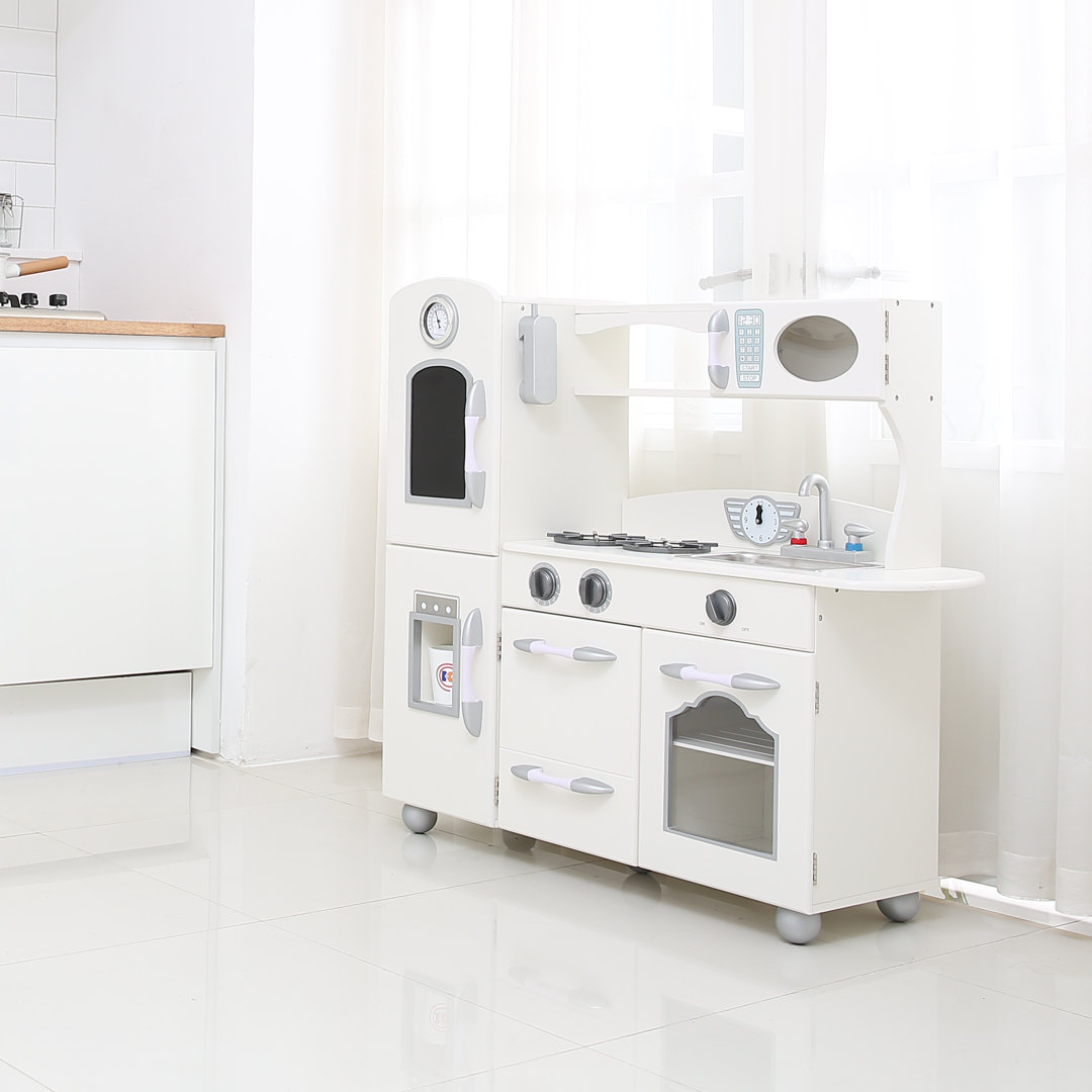 Teamson Kids - Little Chef Westchester Retro Play Kitchen White